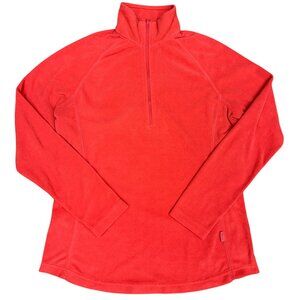 Women's WOOLRICH Lightweight Soft Fleece Pullover 1/4 Zip- Size Large‎